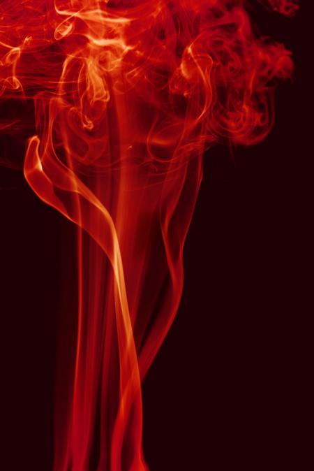 red smoke