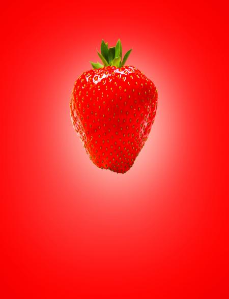 Red (Strawberry) on Red (Background)