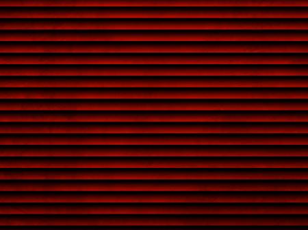 Red Venetian Blinds Effect