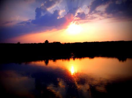 Reflection in the River