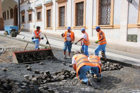 Repairing the road