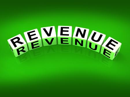 Revenue Blocks Mean Finances Revenues and Proceeds