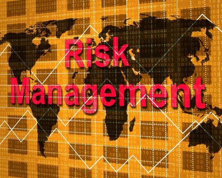 Risk Management Indicates Hazard Danger And Unsteady