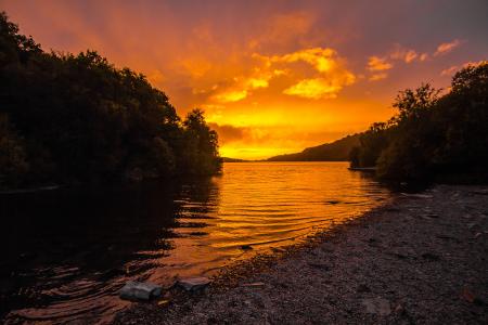 River during Sunset