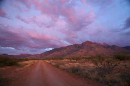 ROAD TO FLORIDA WASH, SANTA RITA MTS, AZ -01