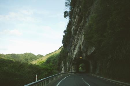 Road under the Mountain