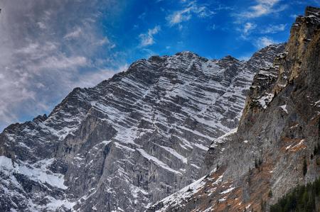 Rock mount in Alps