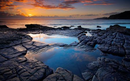 Rock Pool Background