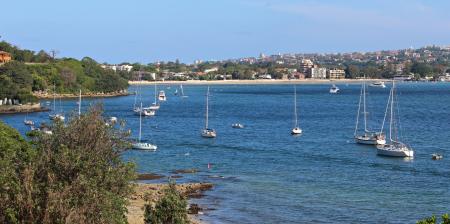 Rose Bay from Vaucluse