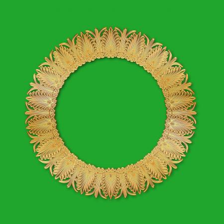 Round Ornamental Frame