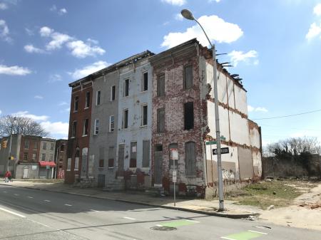 Rowhouse group, 615-621 E. Biddle Street, Baltimore, MD 21202