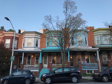 Rowhouses, 3000 block (east side) of Barclay Street, Baltimore, MD 21218