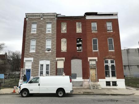 Rowhouses, 702-709 N. Calhoun Street, Baltimore, MD 21223