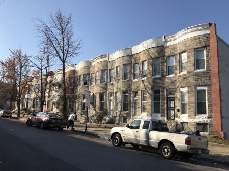 Rowhouses, Oak Hill Avenue, Baltimore, MD