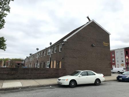 Rowhouses, Spencer Gardens, Division Street and McMechen Street (southwest corner), Baltimore, MD 21217