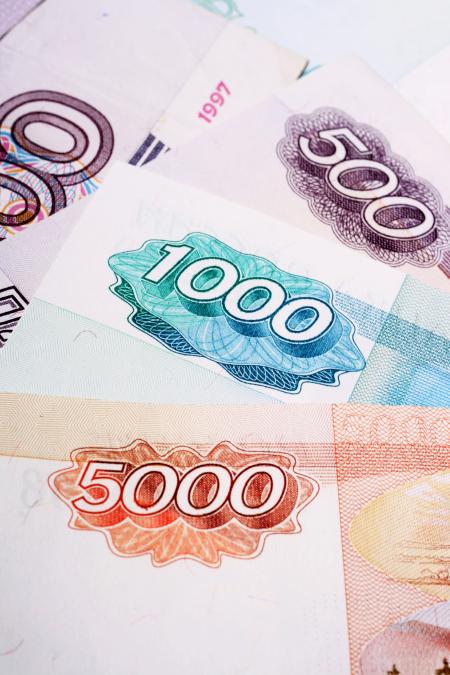 Russian banknotes