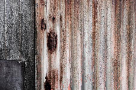 Rusted Corrugated Metal Texture