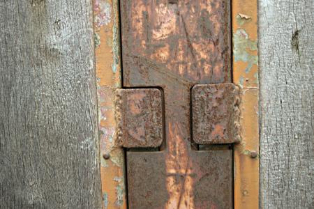 Rusted metal