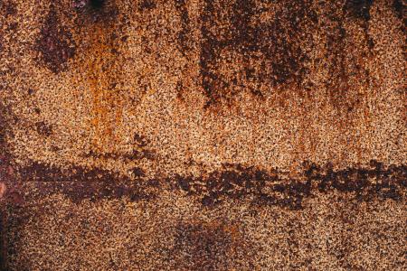 Rusted metal surface