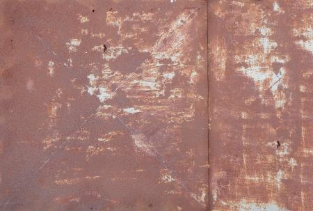 Rusted metal surface