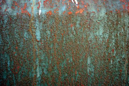 Rusted metal surface