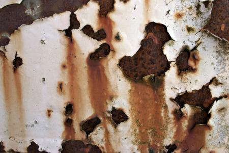 Rusted metal surface