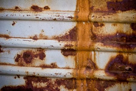 Rusted metal surface