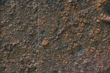 Rusted metal surface