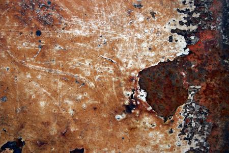 Rusted metal texture