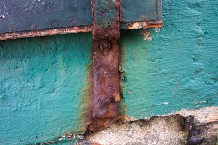 Rusted metal texture