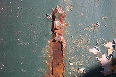 Rusted metal texture