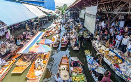 Saduak Floating Market