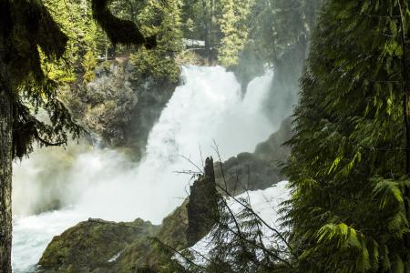 Sahalie Waterfall, Oregon