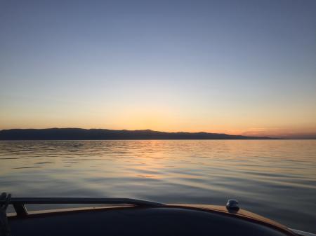 Sailboat on Body of Water during Sunset