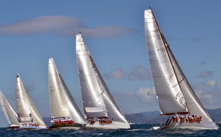 Sailboats Racing