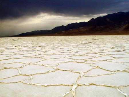 Salt on the Flat Land