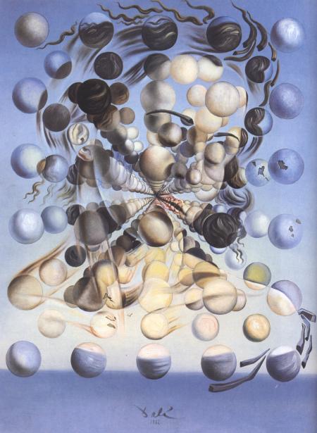 Salvador Dali painting