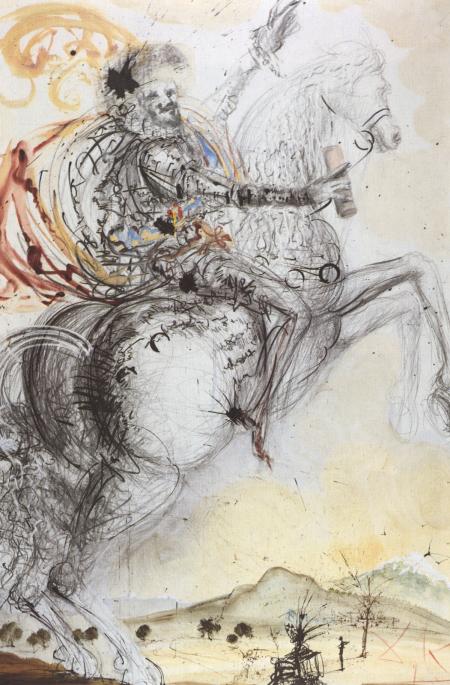 Salvador Dali painting