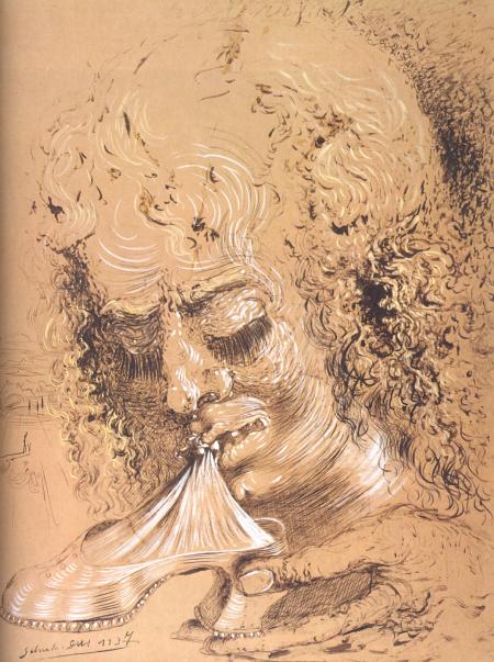 Salvador Dali painting
