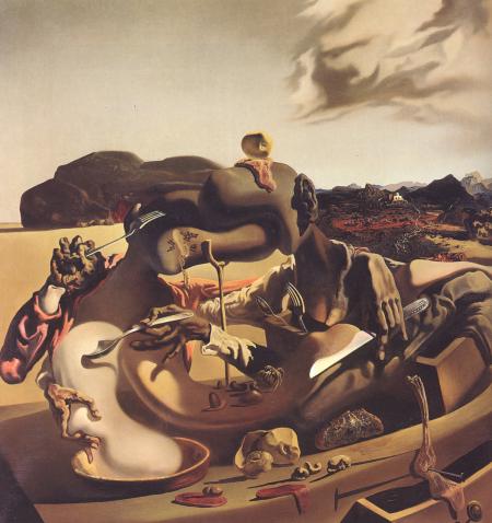 Salvador Dali painting