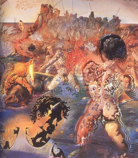 Salvador Dali painting