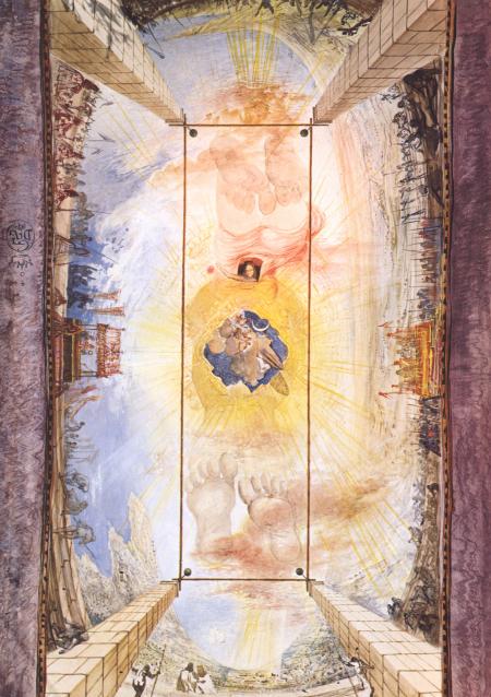 Salvador Dali painting