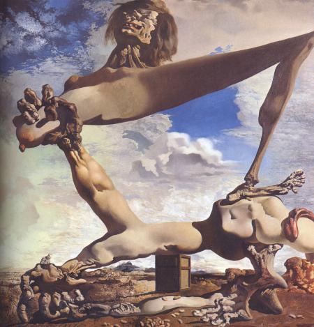 Salvador Dali painting