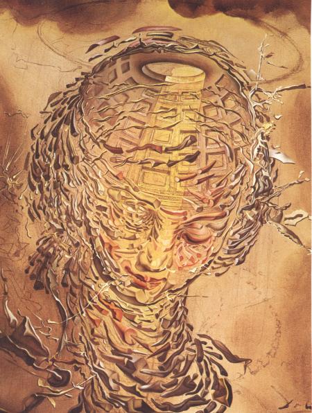 Salvador Dali painting