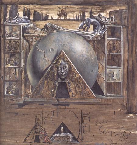 Salvador Dali painting