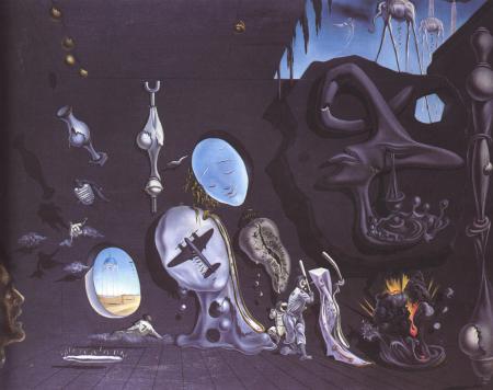 Salvador Dali painting