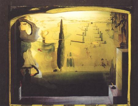 Salvador Dali painting