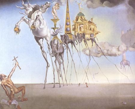 Salvador Dali painting