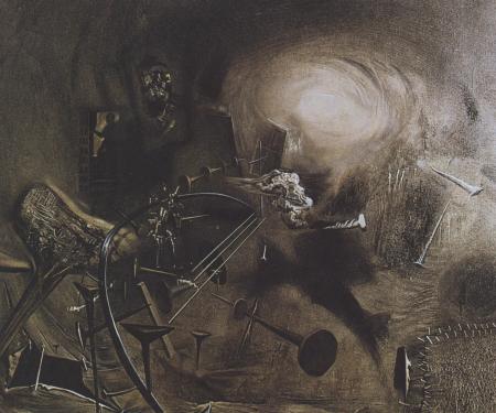 Salvador Dali painting