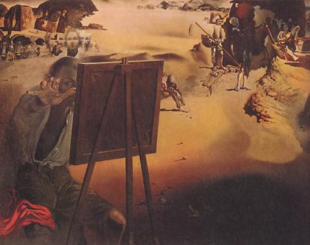 Salvador Dali painting